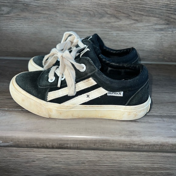 Hurley Boardy Sneakers - Toddler size 12 - Skate Shoe Black - Picture 4 of 8